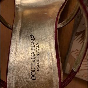 Dolce & Gabbana shoes.